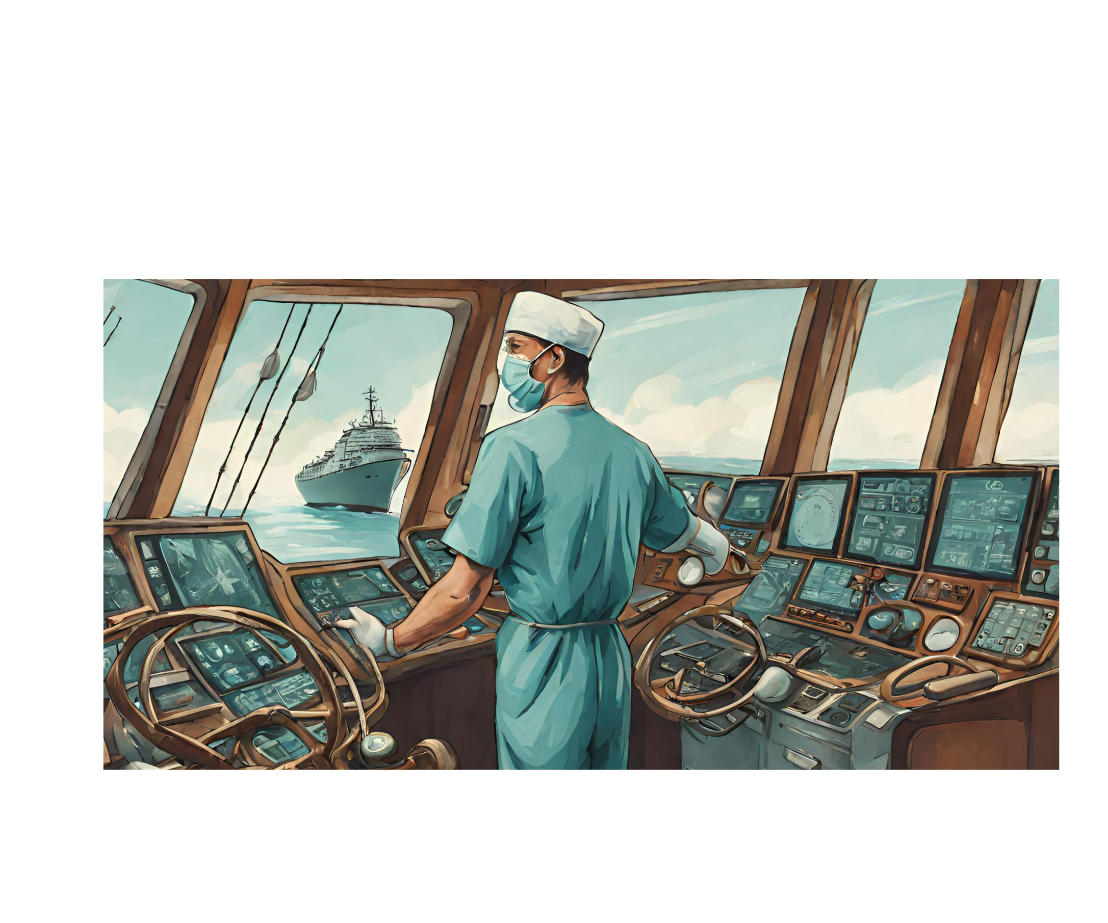 Surgeon Steering a Ship